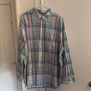 Men's Multicolor Plaid Shirt